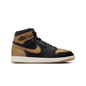 Кросівки чоловічі Jordan 1 Retro High Og "Black And Gold" (DZ5485-071), 41, WHS, 1-2 дні