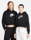 Фотографія Кофта унісекс Nike Sportswear Club Fleece Oversized Crop Graphic Hoodie (DQ5850-010) 1 з 3 | SPORTKINGDOM