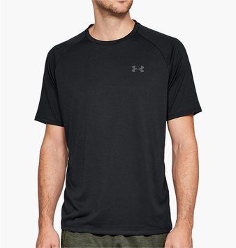 Футболка чоловіча Under Armour Tech 2.0 Short Sleeve Training Top Black (1326413-001), LG, OFC, 40% - 50%, 1-2 дні