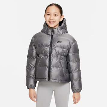 Куртка дитяча Nike Older Kids' (Girls') Synthetic-Fill Hooded Jacket (DR0452-010), XL, WHS, 10% - 20%, 1-2 дні