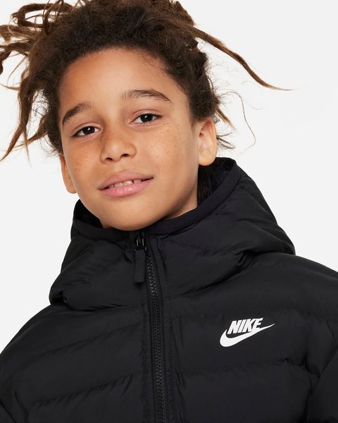Куртка детская Nike Sportswear Lightweight Older Kids' Loose Hooded Jacket (FD2845-010), S, WHS, 10% - 20%, 1-2 дня