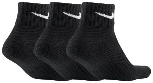 Шкарпетки Nike 3Ppk Value Cotton Quarter (SX4926-001), 38-42, WHS, 10% - 20%, 1-2 дні