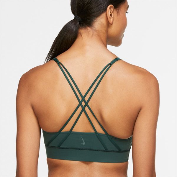 Спортивний топ жіночий Nike Swoosh Luxe Bra Ll (CJ0544-397), XS, WHS, 1-2 дні