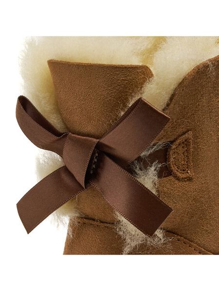 Ботинки женские Ugg Mini Bailey Bow Ii Brown (1016501-CHE), 38, WHS, 1-2 дня