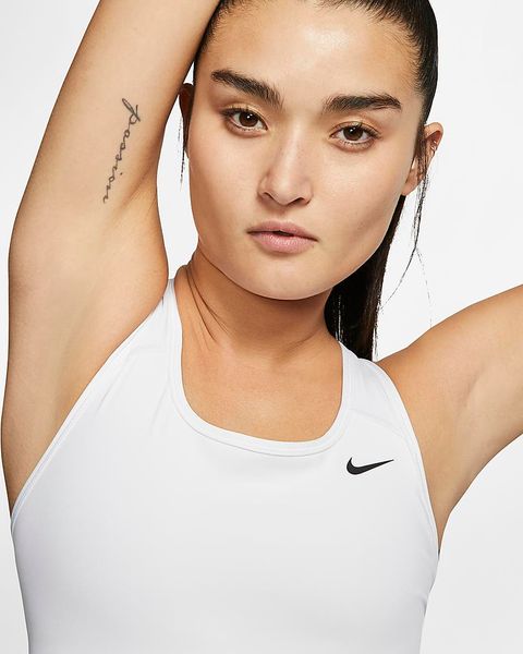 Спортивный топ женской Nike Dri-Fit Swoosh (BV3630-100), XS, WHS, 30% - 40%, 1-2 дня