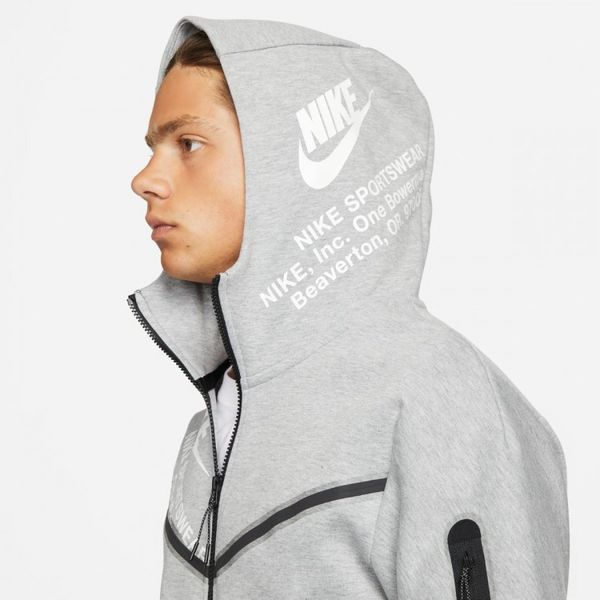 Кофта чоловічі Nike Nsw Tch Flc Fz Wr Gx Hoodie (DM6474-063), L, WHS, 1-2 дні