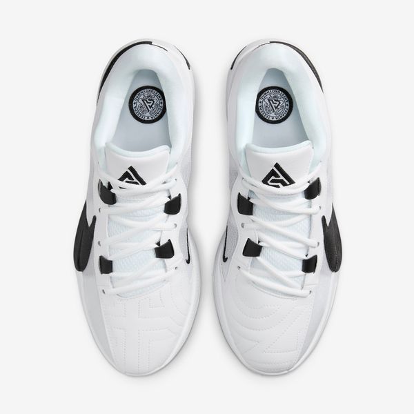 Кросівки чоловічі Nike Zoom Freak 5 Tb, White/Black (DZ2946-100), 44, WHS, 1-2 дні