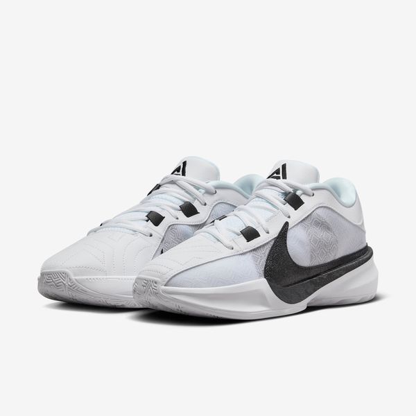 Кросівки чоловічі Nike Zoom Freak 5 Tb, White/Black (DZ2946-100), 44, WHS, 1-2 дні