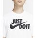 Фотография Футболка мужская Nike M Nsw Tee Just Do It Swoosh (AR5006-100) 5 из 10 | SPORTKINGDOM