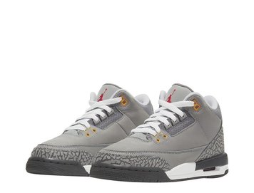 Кроссовки подростковые Jordan 3 Retro (Gs) Cool Grey (398614-012), 38.5, WHS, 10% - 20%, 1-2 дня