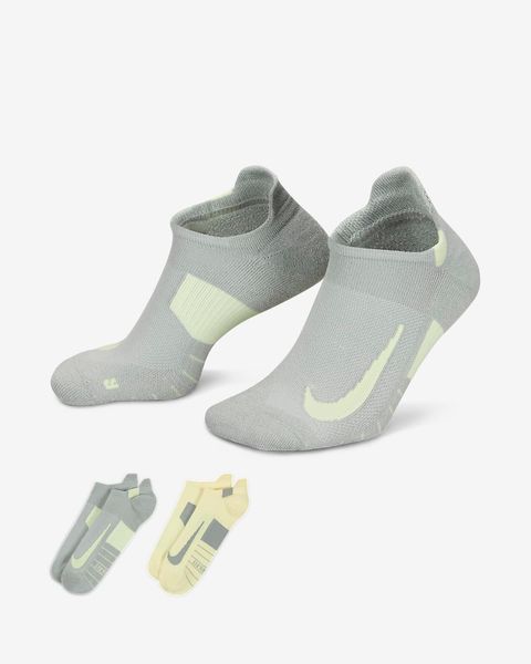 Шкарпетки Nike Multiplier Running No-Show Socks (2 Pairs) (SX7554-938), 42-46, WHS, 30% - 40%, 1-2 дні