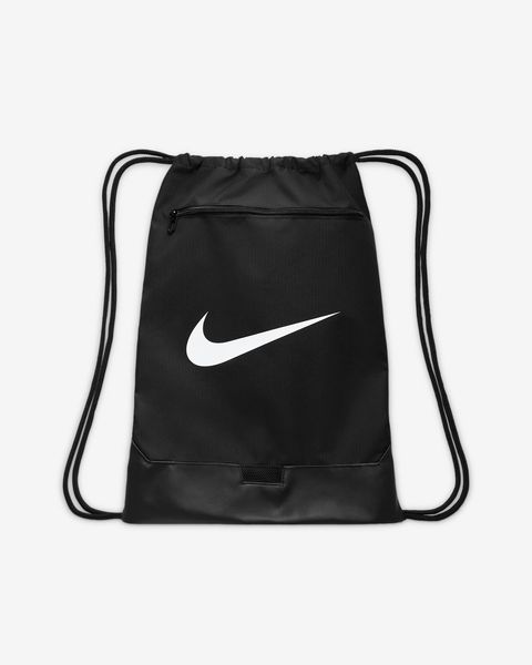 Сумка для обуви Nike Brasilia 9.5 Training Gym Sack (18L) (DM3978-010), 18 L, WHS, < 10%, 1-2 дня