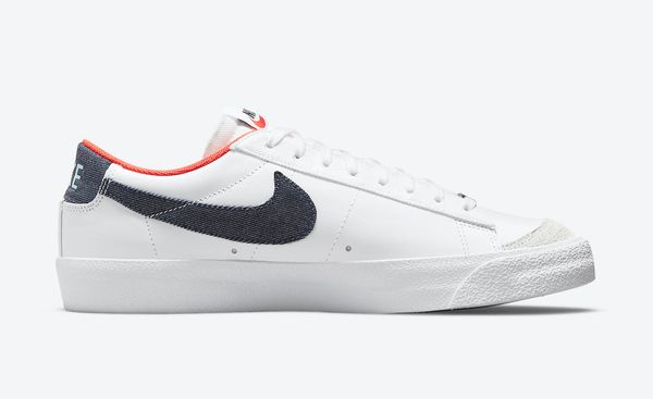 Кеди чоловічі Nike Blazer Low '77 Vintage (DJ6201-100), 42.5, WHS, 10% - 20%, 1-2 дні