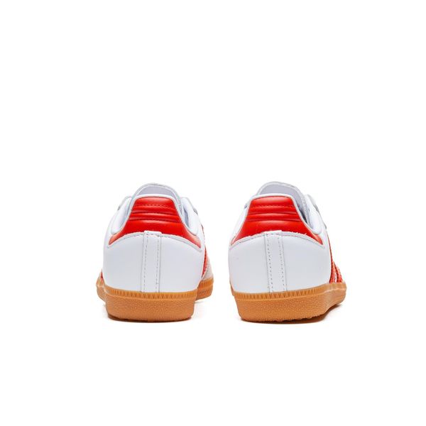 Кросівки жіночі Adidas Samba Og White Solar Red Gum (IF6513), 40, WHS, 1-2 дні