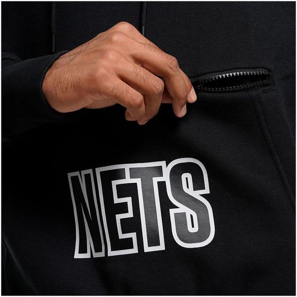 Бомбер мужской Nike Brooklyn Nets Courtside Statement Edition (DR6997-010), M, WHS, 20% - 30%, 1-2 дня