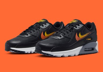 Кроссовки мужские Nike Air Max 90 (FJ4229-001), 44, WHS, 10% - 20%, 1-2 дня