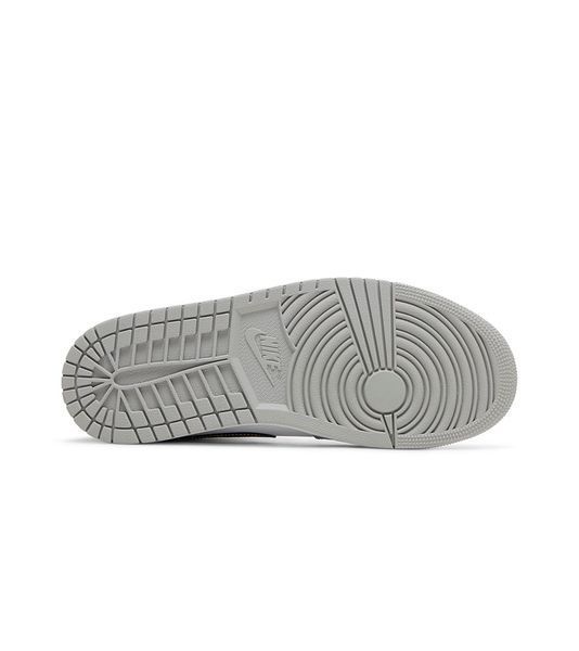Кросівки чоловічі Jordan 1 Mid White/Grey (554724-078), 41, WHS, 1-2 дні