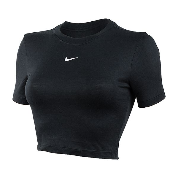 Футболка жіноча Nike W Nsw Essntl Tee Slim Crp Lbr (DD1328-010), M, WHS, 10% - 20%