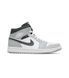 Фотографія Кросівки чоловічі Jordan 1 Mid White/Grey (554724-078) 1 з 5 | SPORTKINGDOM