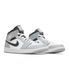 Фотографія Кросівки чоловічі Jordan 1 Mid White/Grey (554724-078) 2 з 5 | SPORTKINGDOM