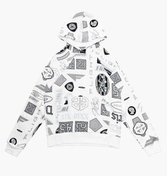 Кофта чоловіча Jordan M Ess Aop Flc Po (HM7254-133), 2XL, OFC, 20% - 30%, 1-2 дні
