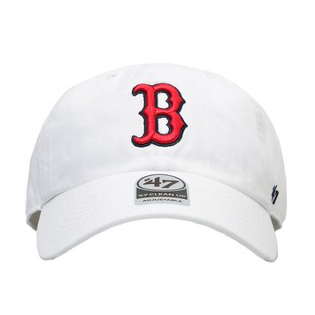 Кепка 47 Brand Clean Up Red Sox (B-RGW02GWS-WH), One Size, WHS, 1-2 дні
