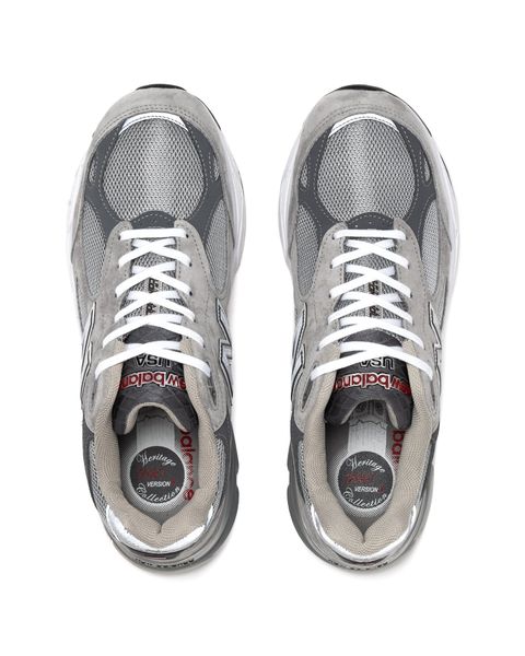 Кросівки чоловічі New Balance 990V3 Grey (M990GY3), 43, WHS, 10% - 20%, 1-2 дні