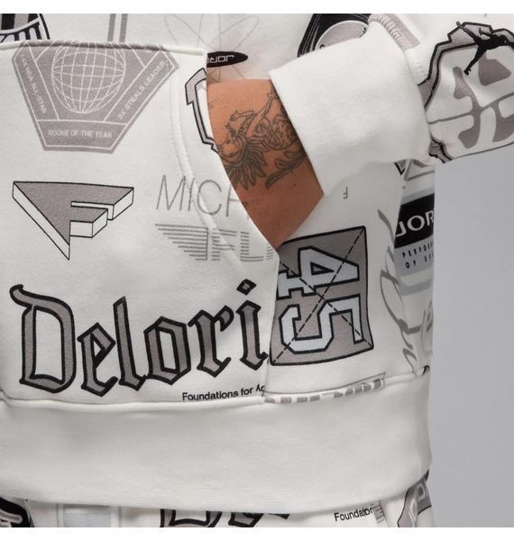 Кофта мужская Jordan M Ess Aop Flc Po (HM7254-133), 2XL, OFC, 20% - 30%, 1-2 дня