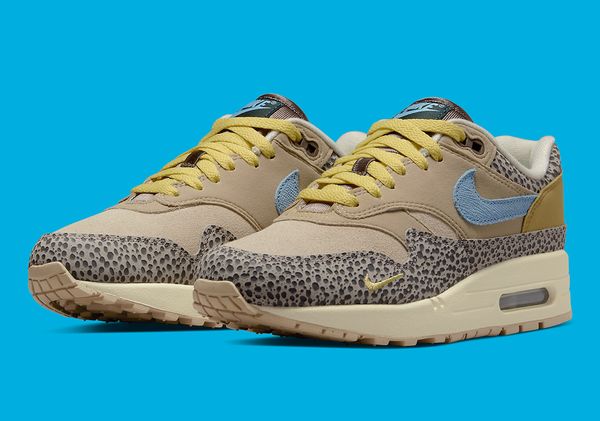 Кроссовки женские Nike Air Max 1 Safari Cobblestone (DV3027-001), 38, WHS, 1-2 дня