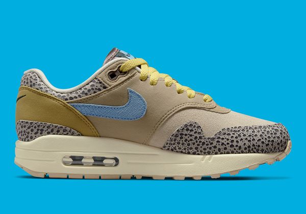 Кроссовки женские Nike Air Max 1 Safari Cobblestone (DV3027-001), 38, WHS, 1-2 дня