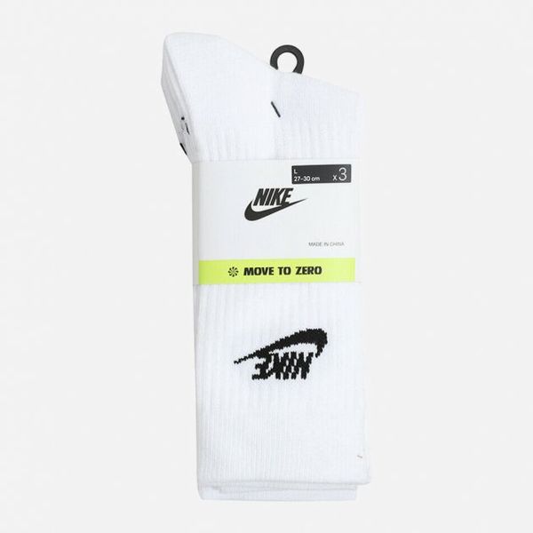 Шкарпетки Nike Everyday Essential (DX5025-100), 34-38, WHS, < 10%, 1-2 дні