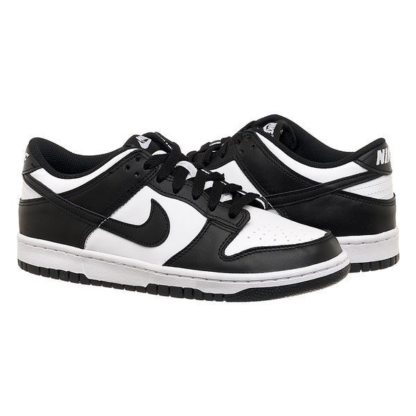 Кросівки жіночі Nike Dunk Low Retro White Black (Gs) (CW1590-100), 38, WHS, 30% - 40%, 1-2 дні