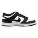 Фотографія Кросівки жіночі Nike Dunk Low Retro White Black (Gs) (CW1590-100) 8 з 10 | SPORTKINGDOM