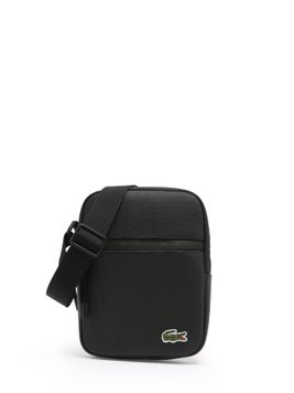 Сумка через плече Lacoste Flat Crossover Shoulder Bag Black (NH4447TX), One Size, WHS, 10% - 20%, 1-2 дні