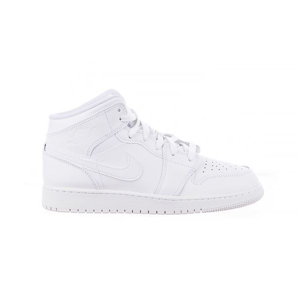 Кроссовки женские Jordan 1 Mid (Gs) (554725-136), 37.5, OFC, 40% - 50%, 1-2 дня
