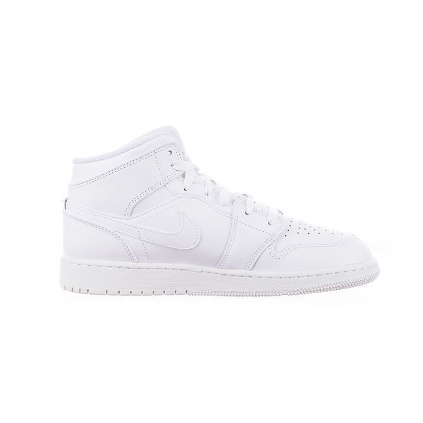 Кроссовки женские Jordan 1 Mid (Gs) (554725-136), 37.5, OFC, 40% - 50%, 1-2 дня