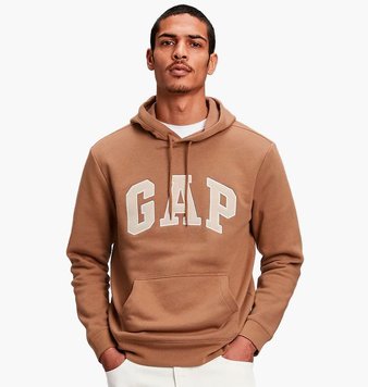 Кофта чоловічі Gap Heritage Logo 265Bzbrn Brown (546844261), XL, WHS, 1-2 дні