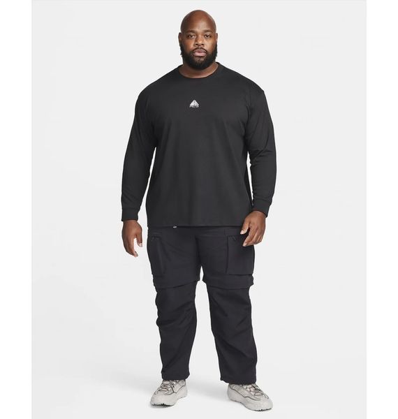 Кофта чоловіча Nike Acg Lungs Long-Sleeve T-Shirt Black (DR7753-011), L, OFC, 30% - 40%, 1-2 дні