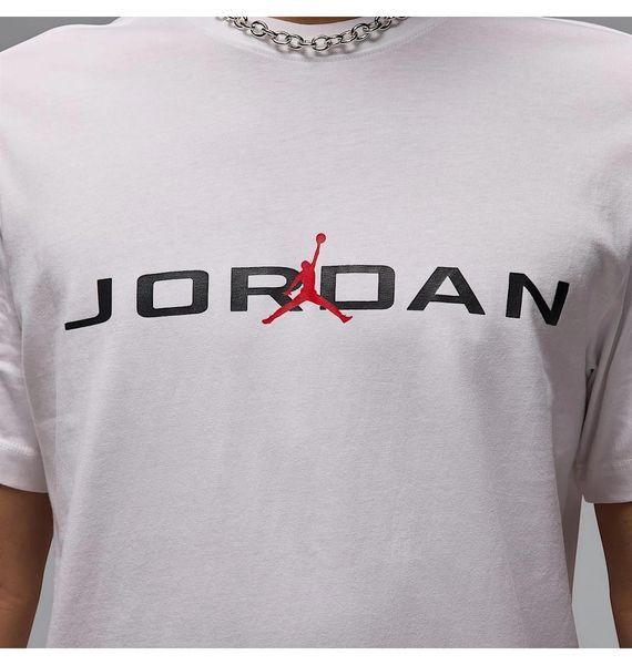 Футболка чоловіча Jordan Air Ss Crew (IB7353-101), M, OFC, 30% - 40%, 1-2 дні