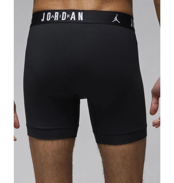 Труси-боксерки чоловічі Jordan Air Flight Cotton Core 3-Pack Boxer Brief (JM0622-023), L, OFC, 20% - 30%, 1-2 дні
