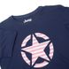 Фотографія Футболка жіноча Jeep T-Shirt Oversize Star Striped Print Turn (O102613-A184) 3 з 3 | SPORTKINGDOM