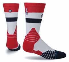 Носки Stance Nba Washington Wizards Core Crew Basketball Socks (M559C5CCWI-WHT), L, WHS, 1-2 дня