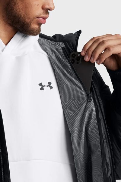 Куртка чоловіча Under Armour Legend Down Parka (1385839-001), LG, OFC, 1-2 дні