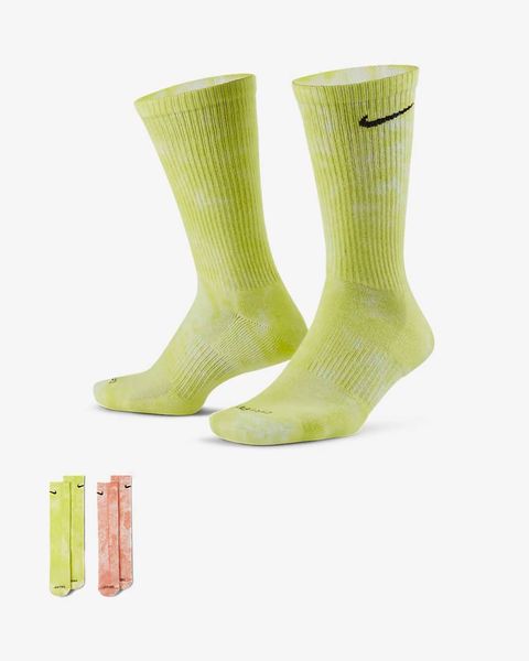 Носки Nike Everyday Plus Cushioned Tie-Dye Crew Socks (DM3407-904), 46-50, WHS, 10% - 20%, 1-2 дня