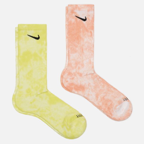 Шкарпетки Nike Everyday Plus Cushioned Tie-Dye Crew Socks (DM3407-904), 46-50, WHS, 10% - 20%, 1-2 дні