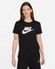 Фотографія Футболка жіноча Nike Sportswear Essentials Women's Logo T-Shirt (DX7906-010) 1 з 4 | SPORTKINGDOM