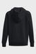 Фотография Кофта женские Under Armour Sweatshirt Ua Rival Fleece Fz Hoodie-Blk Black (1379497-001) 5 из 6 | SPORTKINGDOM