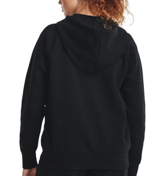 Кофта женские Under Armour Sweatshirt Ua Rival Fleece Fz Hoodie-Blk Black (1379497-001), MD, OFC, > 50%, 1-2 дня
