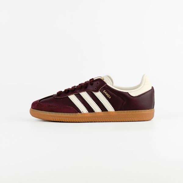 Кроссовки женские Adidas Samba Og Maroon (ID0477), 38, WHS, 10% - 20%, 1-2 дня