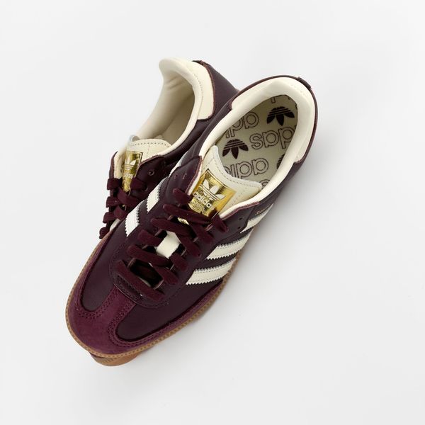 Кроссовки женские Adidas Samba Og Maroon (ID0477), 38, WHS, 10% - 20%, 1-2 дня